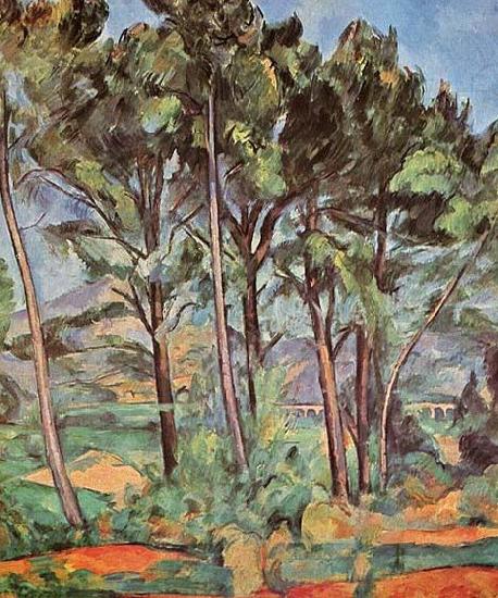 Paul Cezanne Viadukt oil painting picture